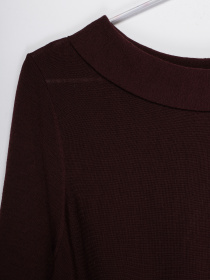 Джемпер COS модель 0558314_т.бордовий Фото