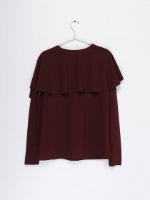 Джемпер COS модель 0585578_т.бордовий Фото