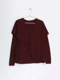 Джемпер COS модель 0585578_т.бордовий Фото