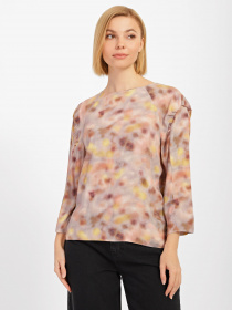 Блуза COS модель 0586983_бежевий комб. Фото