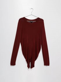 Платье мини COS модель 0597803_бордовий Фото