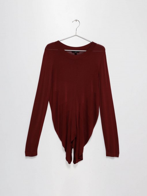 Платье мини COS модель 0597803_бордовий Фото