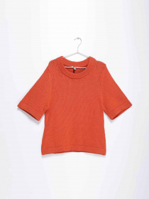 Футболка COS модель 0609957_теракотовий Футболка COS модель 0609957_теракотовий Фото