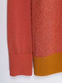 Джемпер COS модель 0627192_теракотовий з гірчичним Фото