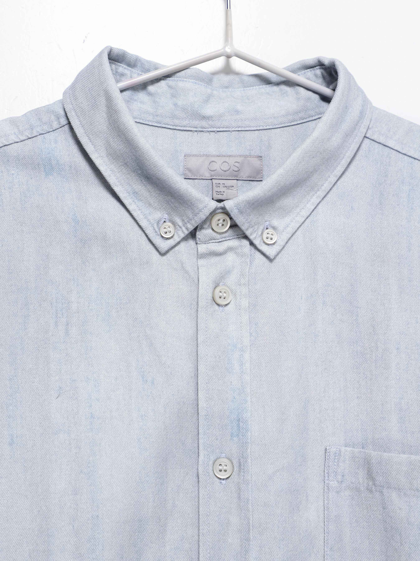 Рубашка повседневная COS модель 0629597_с.синій Фото