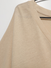 Футболка COS модель 0732173_с.бежевий Футболка COS модель 0732173_с.бежевий Фото