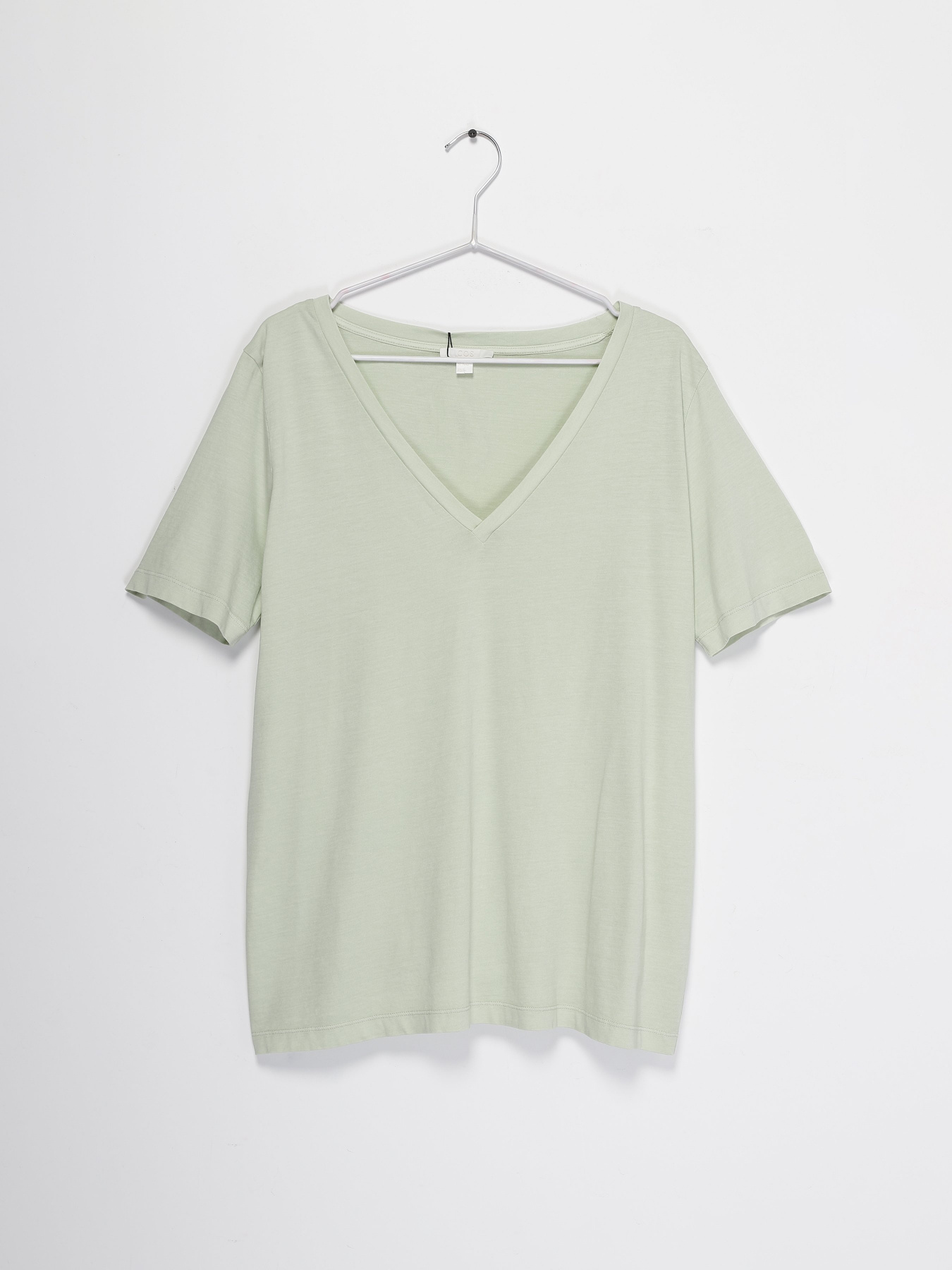 Футболка COS модель 0783453_с.зелений Футболка COS модель 0783453_с.зелений Фото