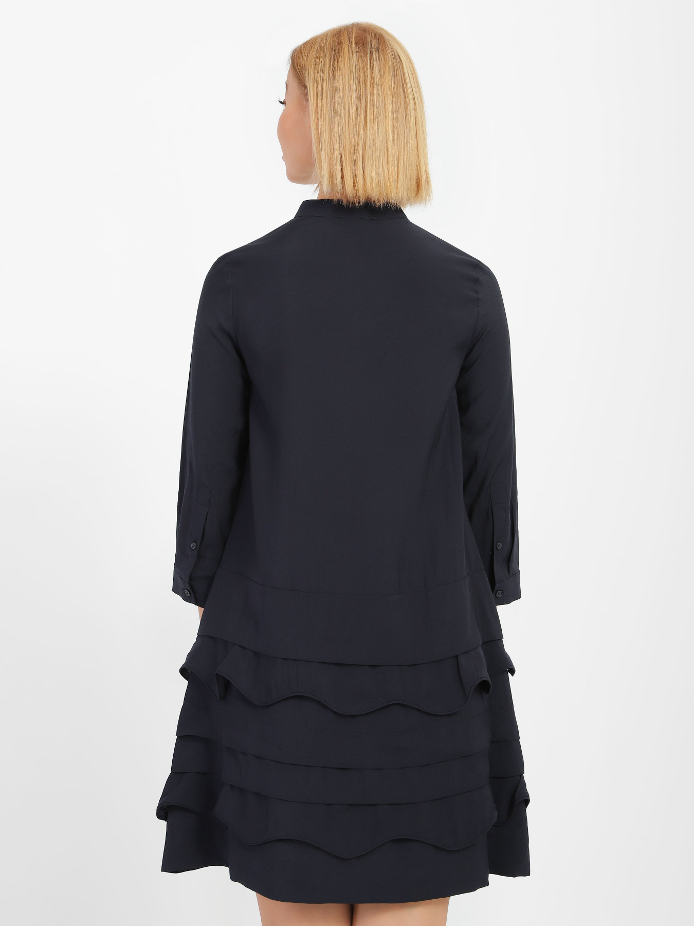 Платье мини COS модель 0849683_т.синій Фото