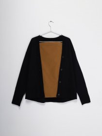 Кардиган COS модель 09022054_т.синій з т.бежевим Фото