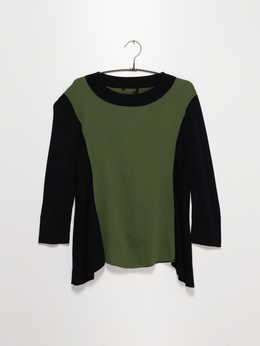 Джемпер COS модель 09022055_т.синій з зеленим Фото