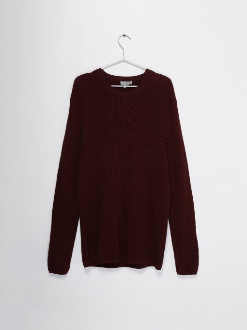 Джемпер COS модель 0253856_бордовий Фото