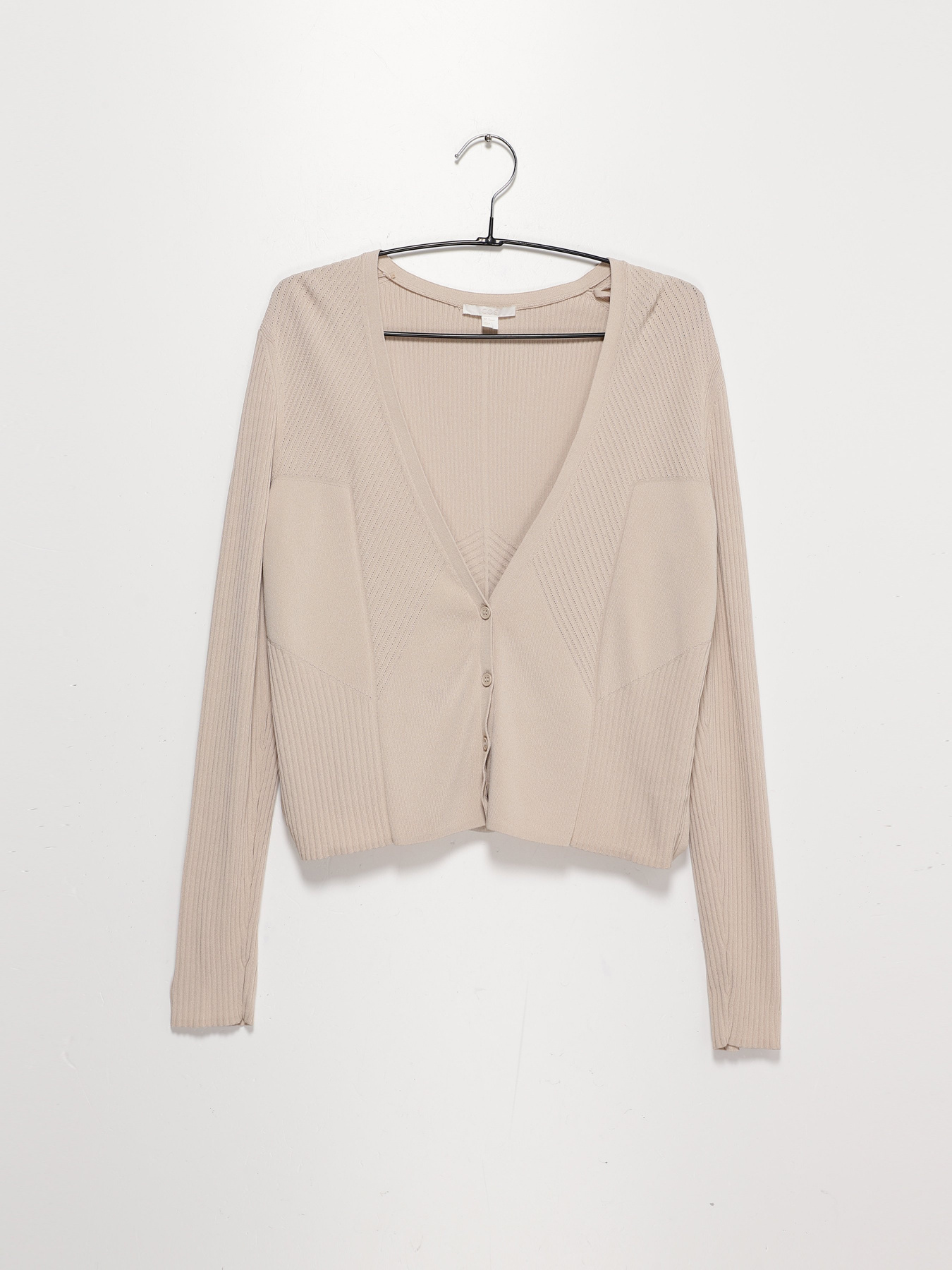 Кардиган COS модель 0961411_с.бежевий Фото