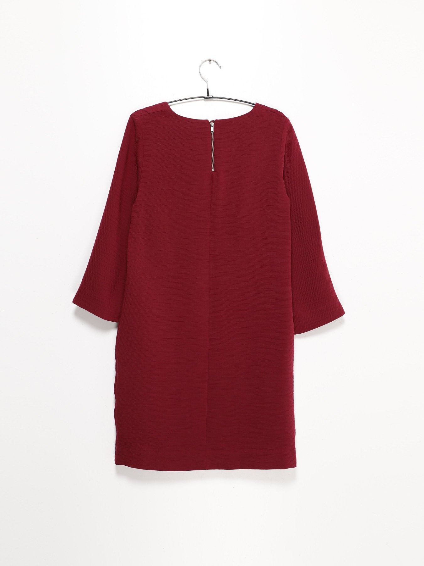 Платье мини COS модель 418932_бордовий Фото