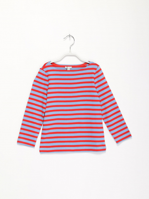 Лонгслив COS модель 0233888_с.синій з червоним Фото