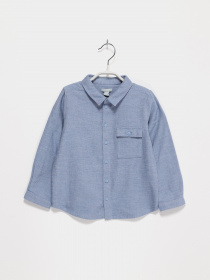 Рубашка COS модель 0331756_с.синій Фото