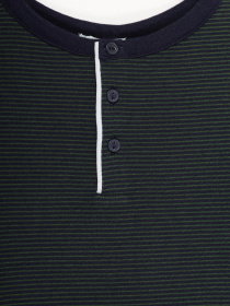 Лонгслив COS модель 0343382_т.синій з зеленим Фото