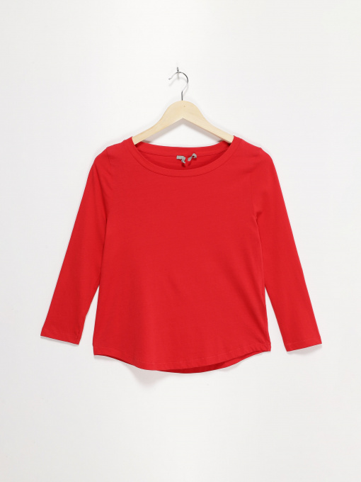 Лонгслив COS модель 0142974_червоний Фото
