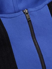 Худі COS модель 0150858_синій з чорним Фото