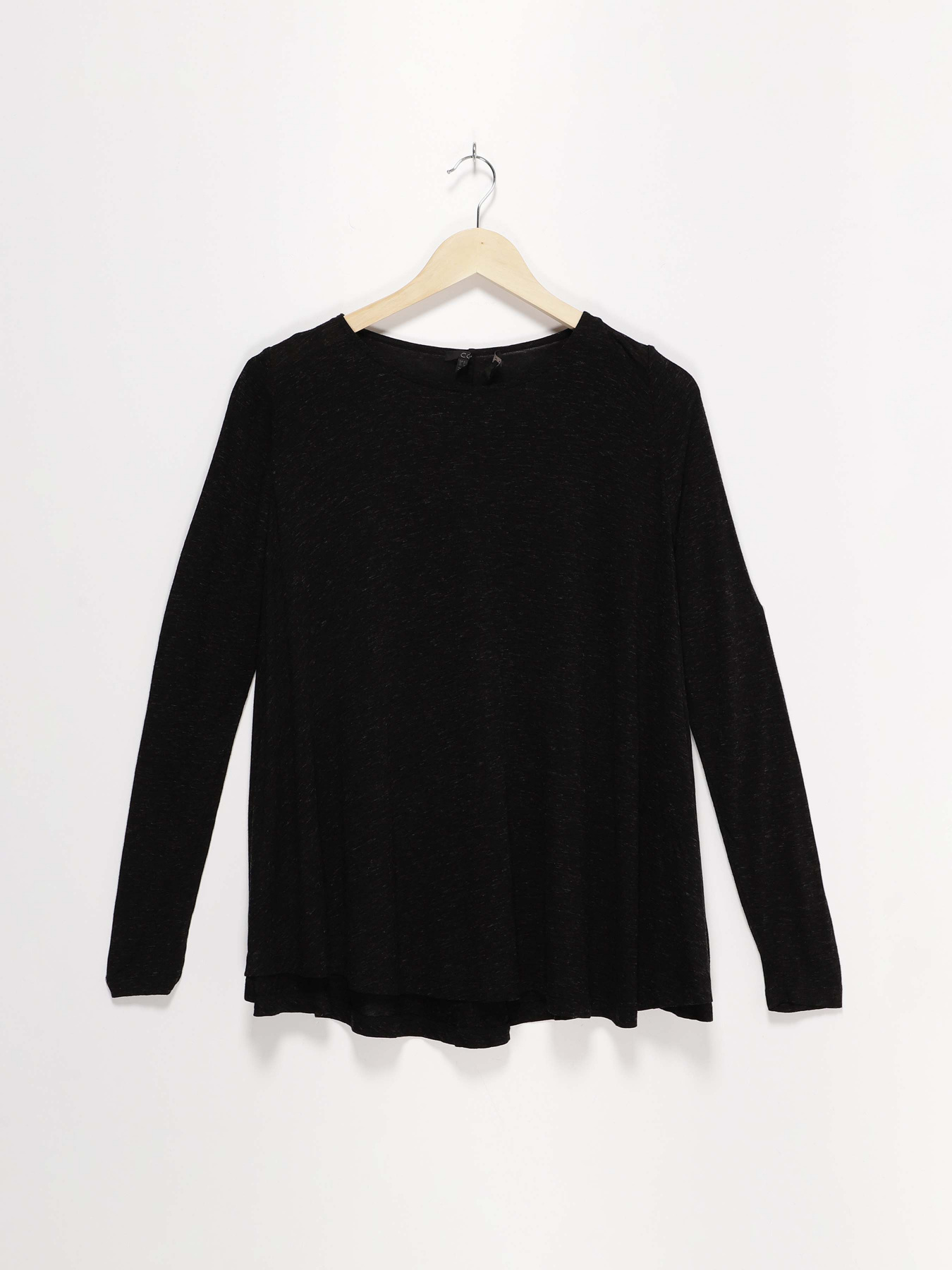 Лонгслів COS модель 0184404_чорний комб. Фото