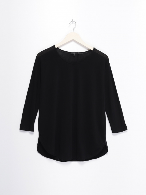 Лонгслив COS модель 0219827_чорний Фото