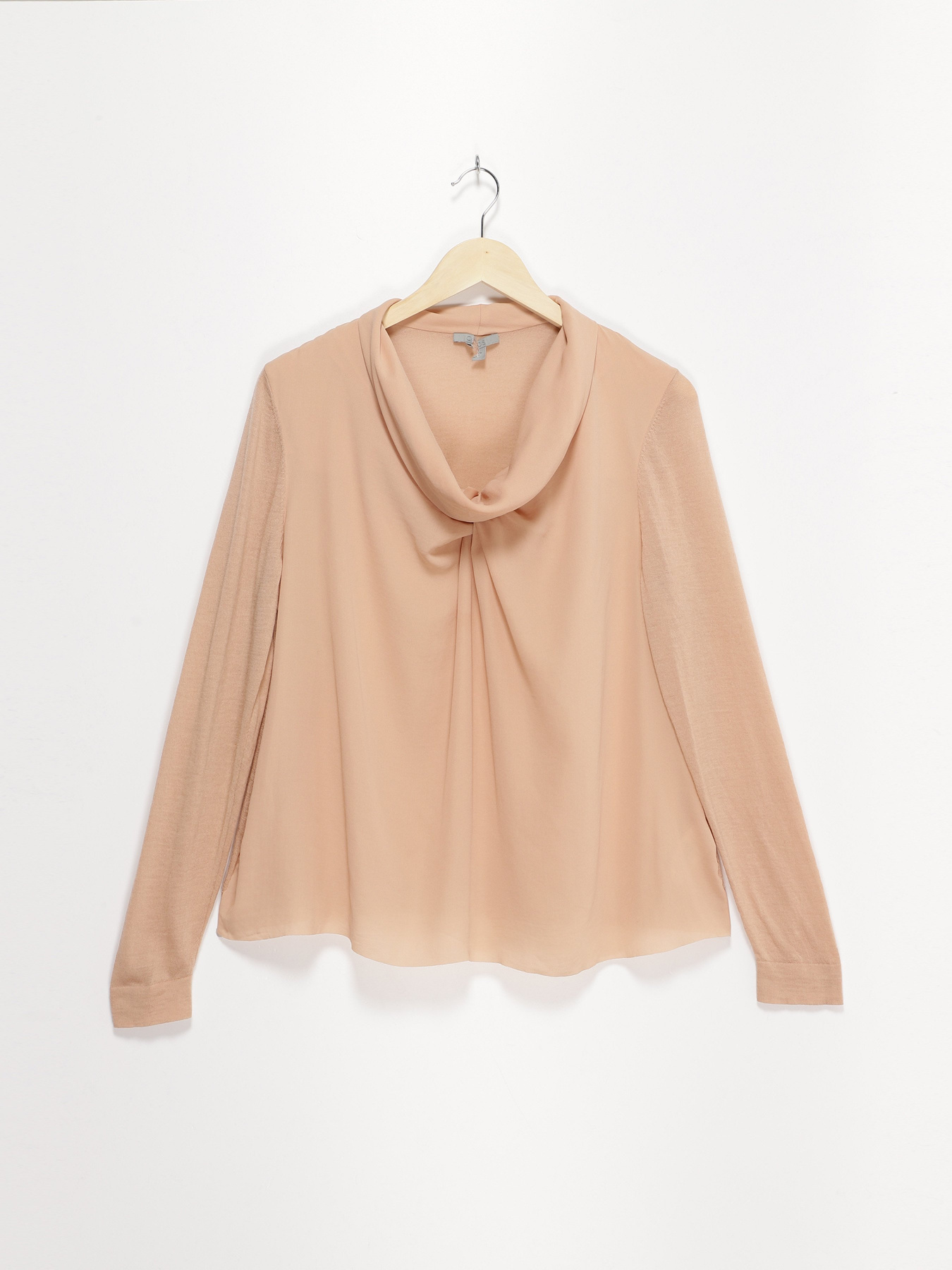 Лонгслів COS модель 0239682_бежевий Фото