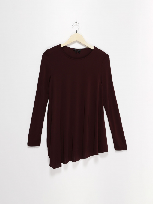 Лонгслів COS модель 0243703_т.бордовий Фото