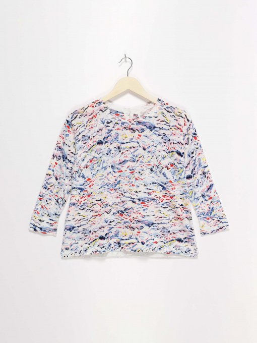 Лонгслів COS модель 0294951_комб. Фото