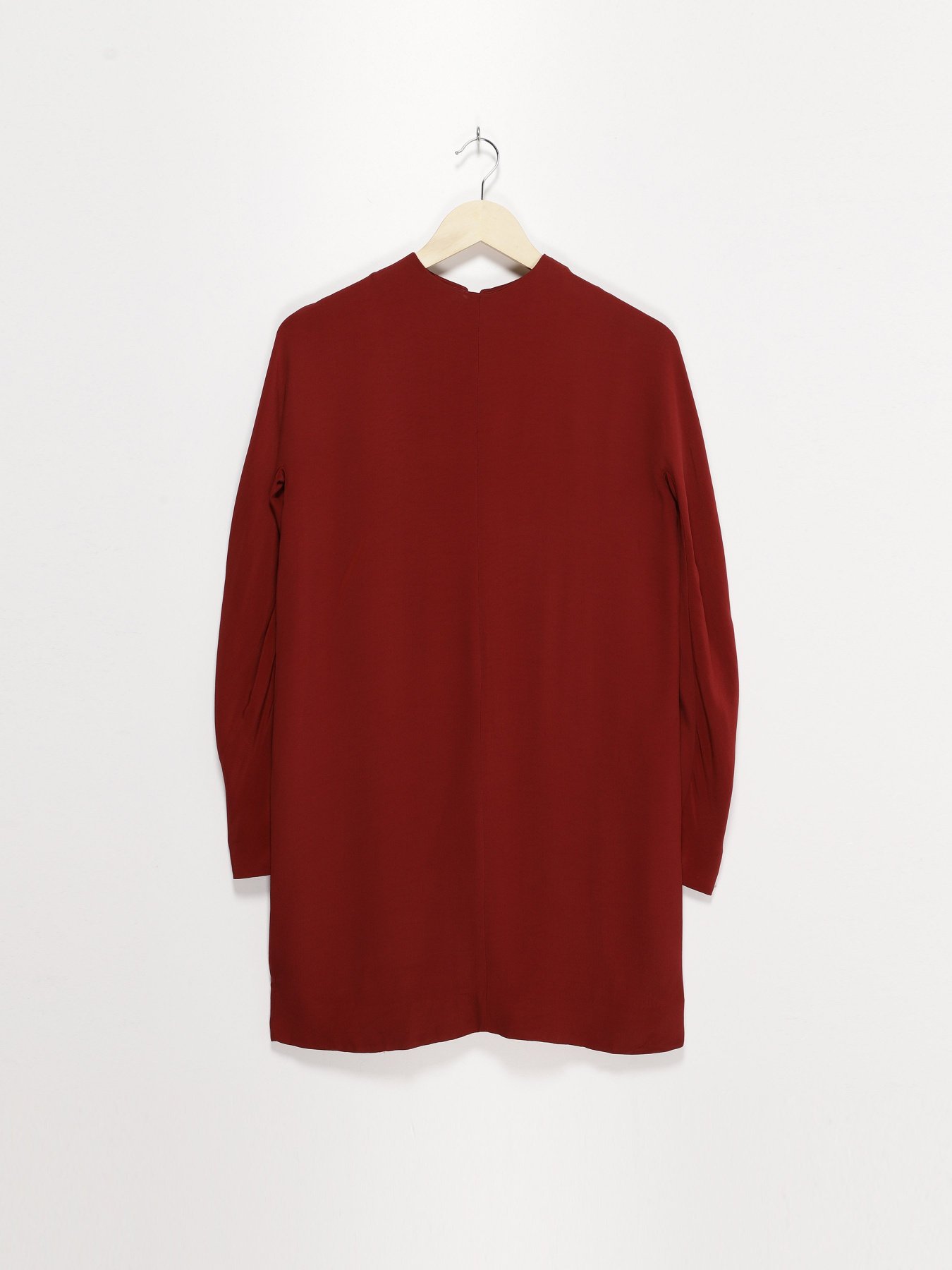 Сукня міні COS модель 0316647_бордовий Фото