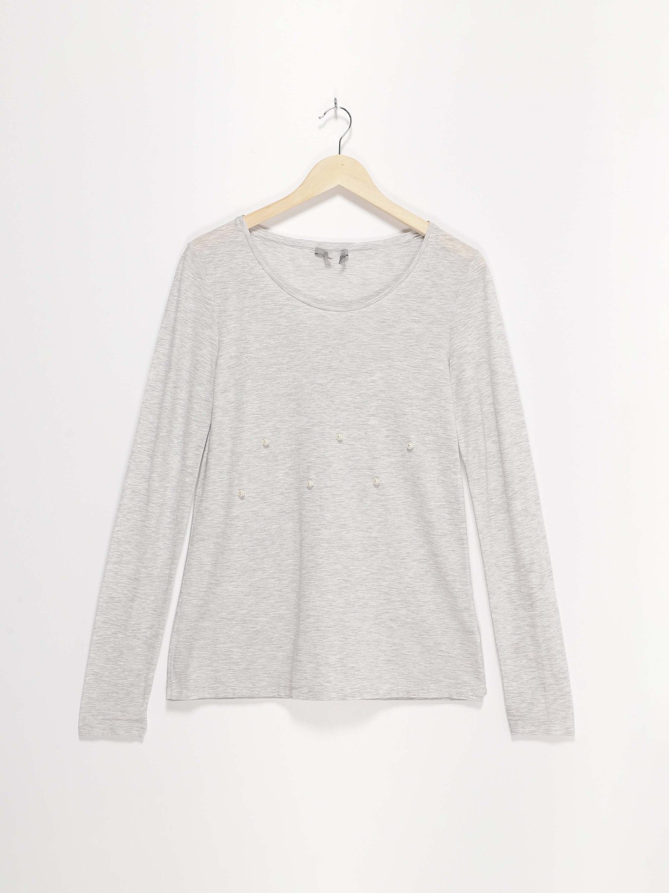 Лонгслів COS модель 0330623_с.сірий Фото