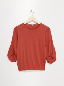 Футболка COS модель 0357092_теракотовий Футболка COS модель 0357092_теракотовий Фото