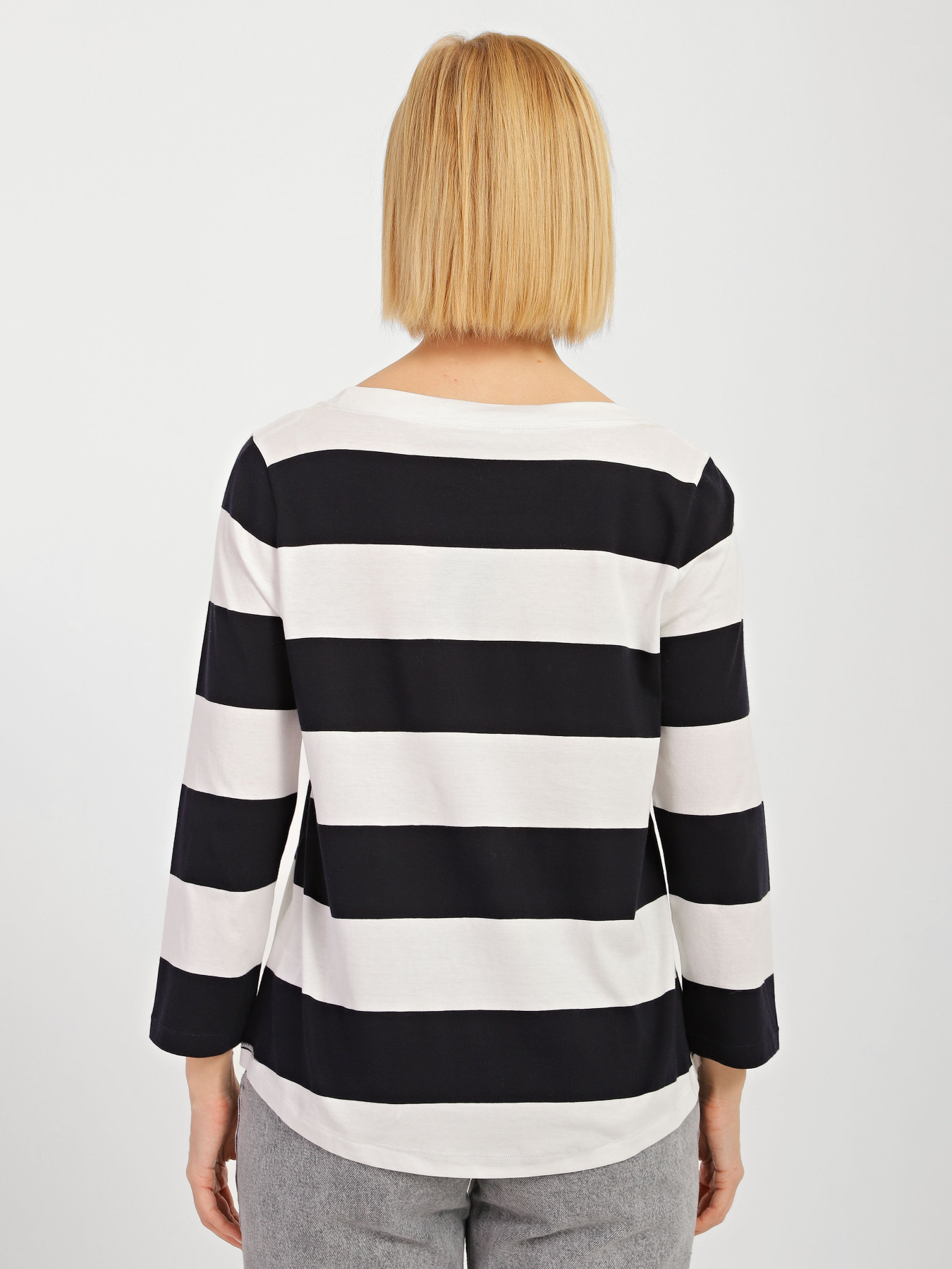 Джемпер COS модель 0142974_білий з чорним Фото