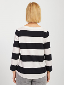 Джемпер COS модель 0142974_білий з чорним Фото