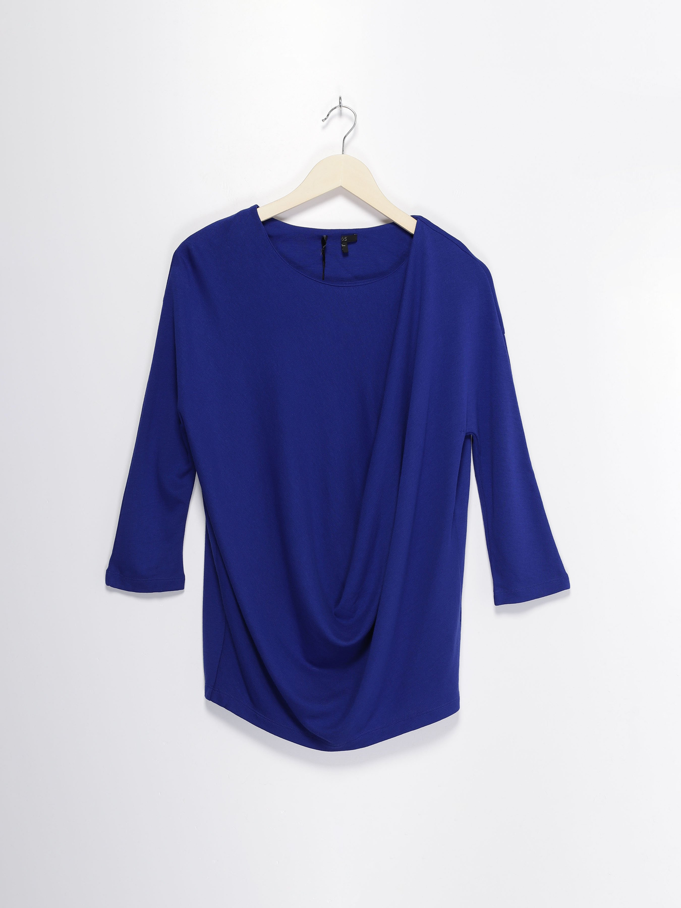 Лонгслів COS модель 0386393_синій Фото