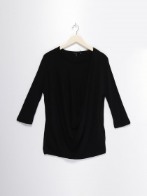 Лонгслів COS модель 0386393_чорний Фото