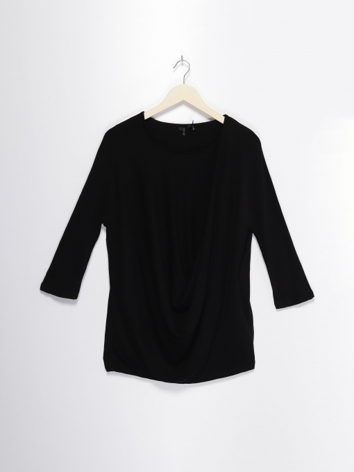 Лонгслив COS модель 0386393_чорний Фото