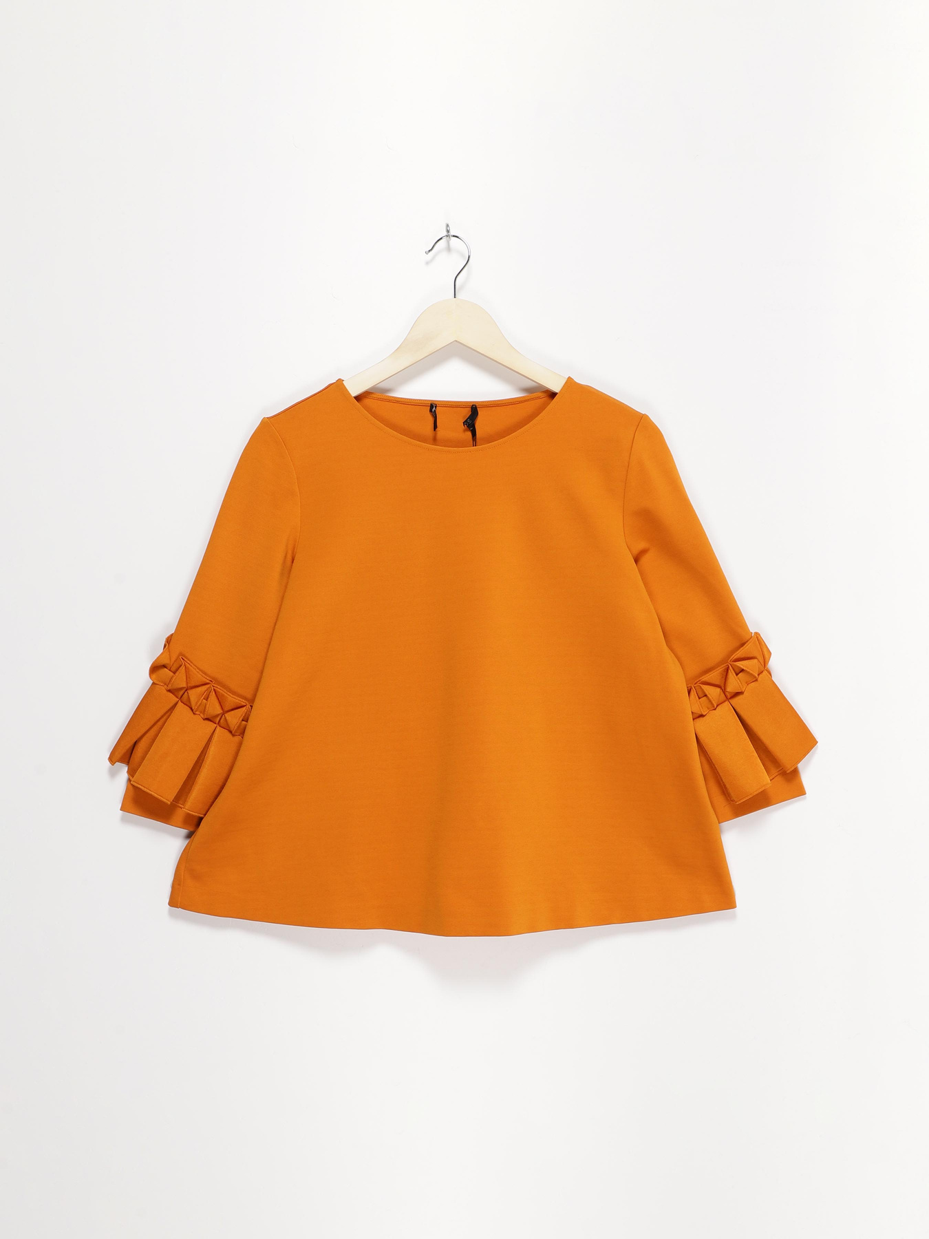 Лонгслів COS модель 0386410_помаранчевий Фото