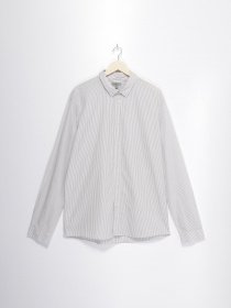 Рубашка COS модель 0415814_сірий з білим Фото