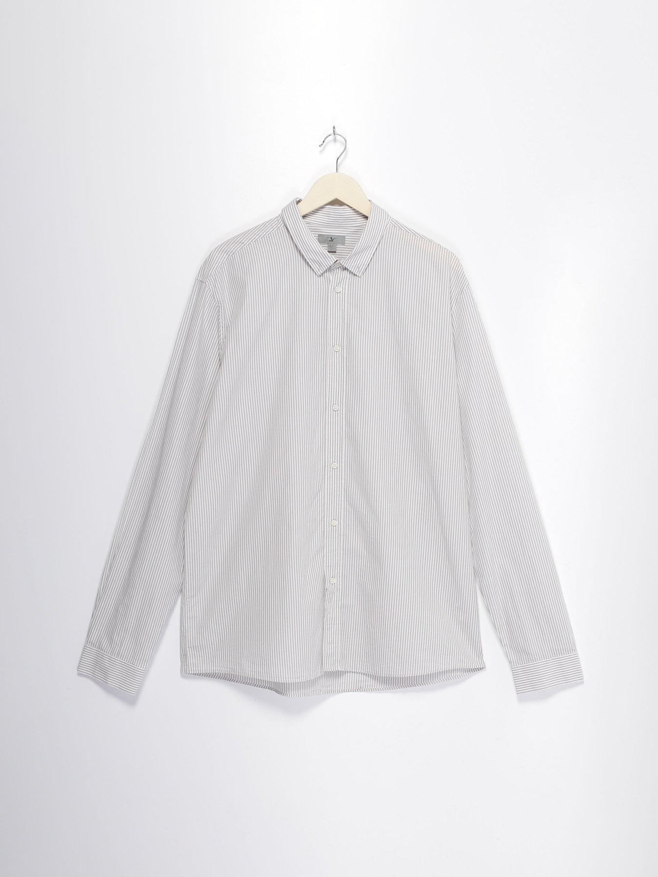 Сорочка повсякденна COS модель 0415814_сірий з білим Фото