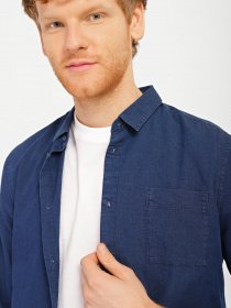 Сорочка COS модель 0269904_т.синій Фото