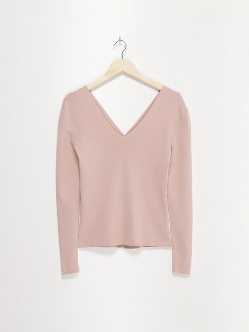 Лонгслив COS модель 0431928_с.рожевий Фото