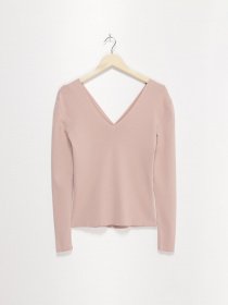 Лонгслив COS модель 0431928_с.рожевий Фото