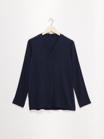 Блуза COS модель 0440348_т.синій Фото