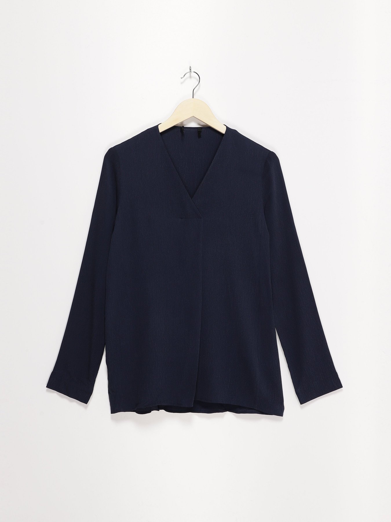 Блуза COS модель 0440348_т.синій Блуза COS модель 0440348_т.синій Фото