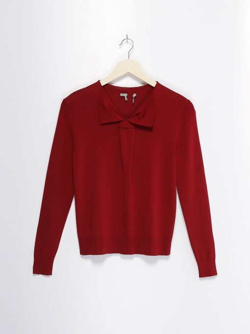 Лонгслив COS модель 0464023_т.червоний Фото