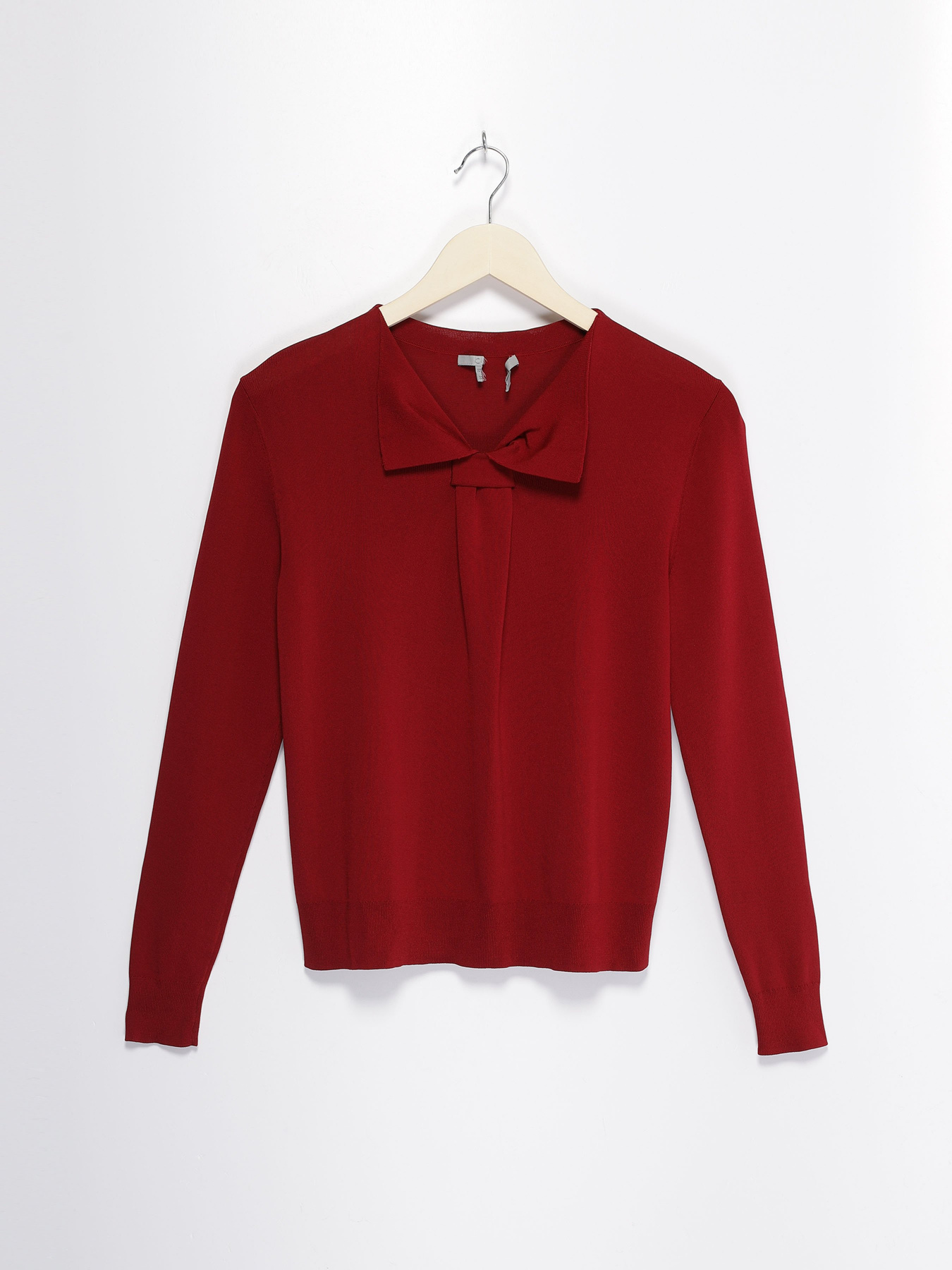 Лонгслів COS модель 0464023_т.червоний Фото