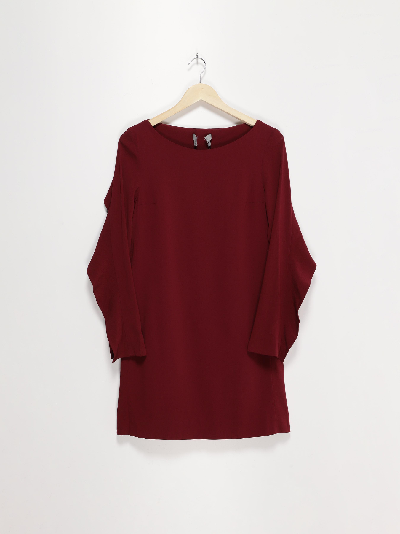 Платье мини COS модель 0471061_бордовий Фото