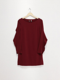 Платье мини COS модель 0471061_бордовий Фото