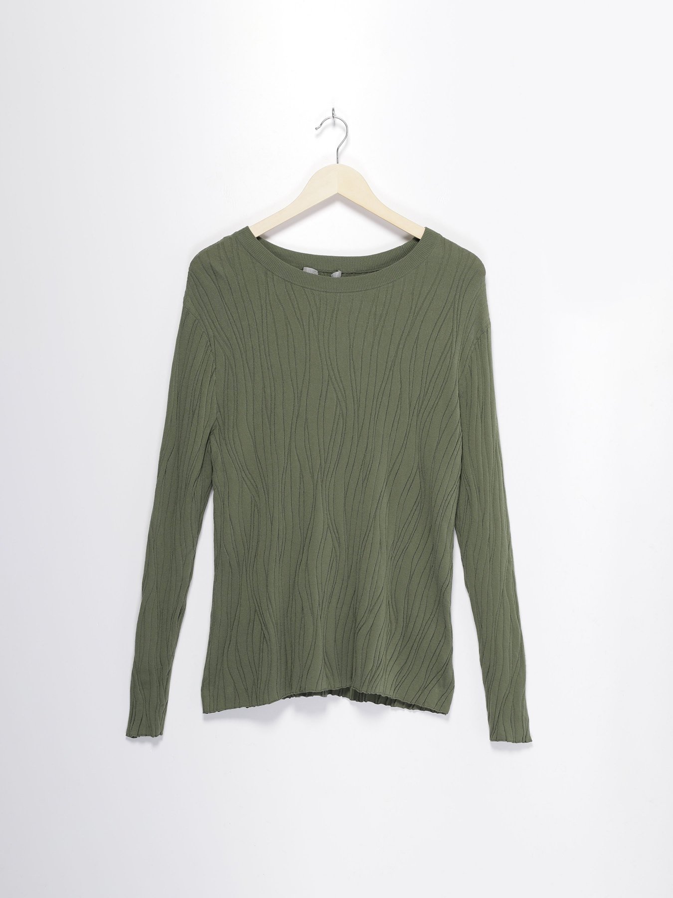 Джемпер COS модель 0474004_оливковий Джемпер COS модель 0474004_оливковий Фото