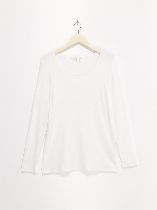 Лонгслив COS модель 0477351_білий Фото