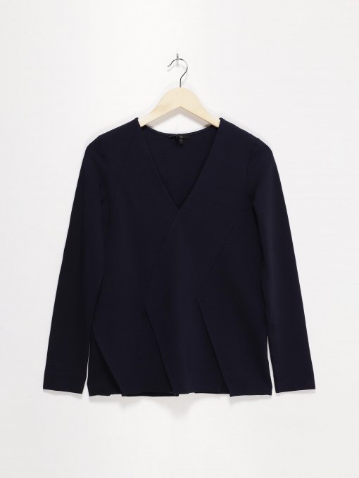 Лонгслив COS модель 0483209_т.синій Фото